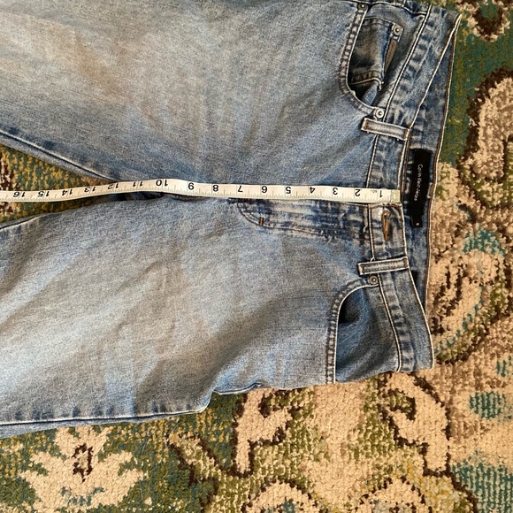 Calvin Klein jeans. Great condition- raw hem! - Picture 5 of 6